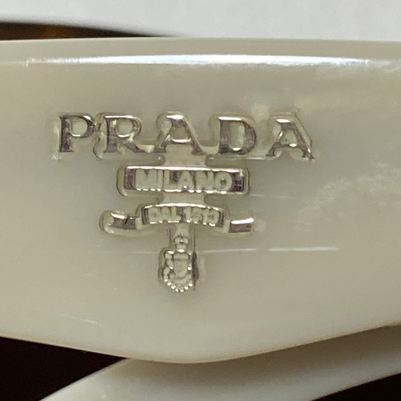 Prada VPR 29R UAO-1O1 Tortoise Brown Beige Cat Eyeglasses Frames 54-17 140 Italy - Picture 3 of 6